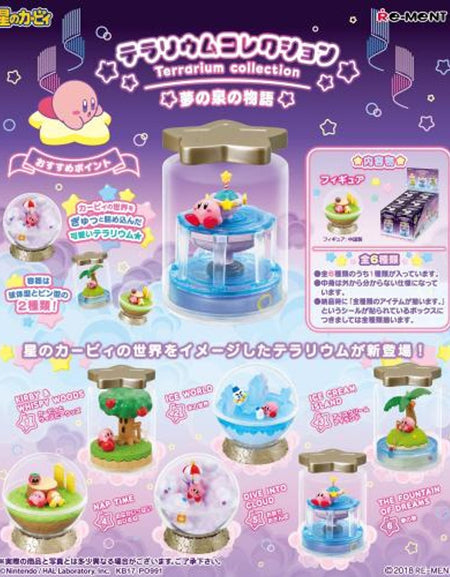 Re-ment Kirby Terrarium The Story Of The Fountain Of Dreams Full set of 6