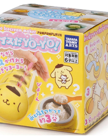 Takara Tomy Arts Ice Cream Maker Yo-Yo Sanrio Pom Pom Purin Ball