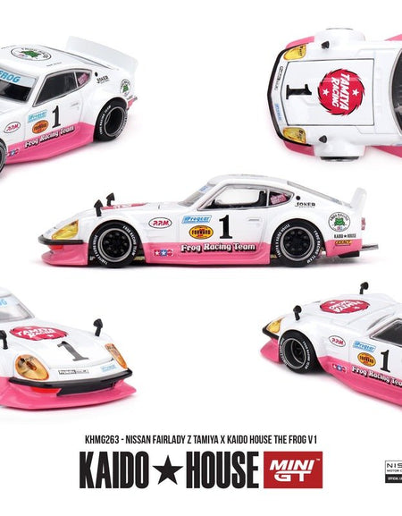 (Pre-order) Kaido House X Mini GT Nissan Fairlady Z TAMIYA The FROG V1 #KHMG263