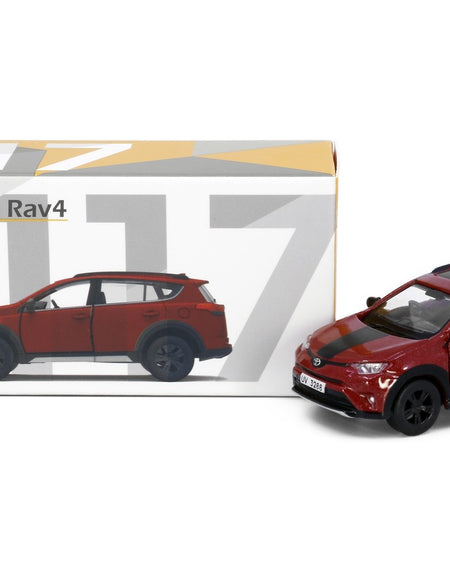 Tiny City 117 Die-cast Model Car - Toyota Rav4 (Red)