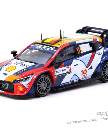 Tarmac Works 1/64 Hyundai i20 N Rally1 Hybrid Croatia Rally 2024