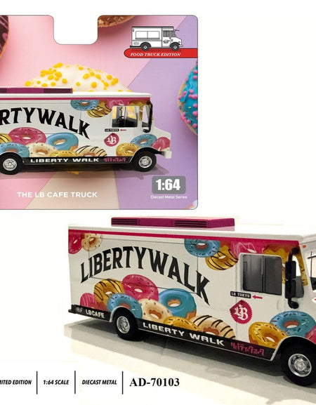 American Diorama 1:64 Food Truck series – LB Cafe Model Car