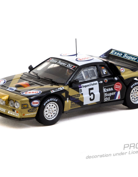 Tarmac Works 1/64 Lancia 037 Rally Rally Catalunya 1985 Diecast Car