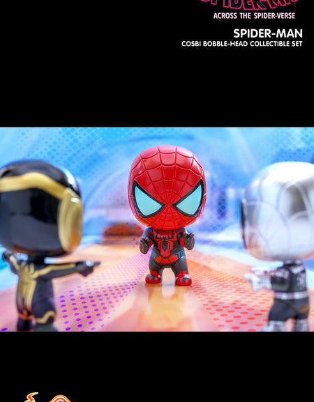 Hot Toys Marvel SPIDER-MAN: ACROSS THE SPIDER-VERSE COSBI BOBBLE-HEAD SET 3