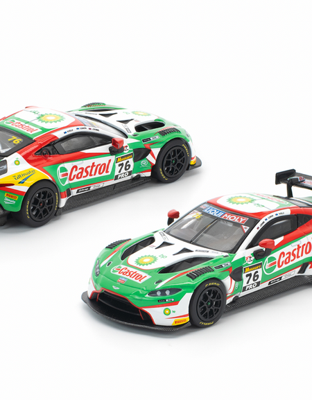 (Pre-order) POPRACE 1/64 ASTON MARTIN VANTAGE GT3 BATHURST 12H 2020 Model Car