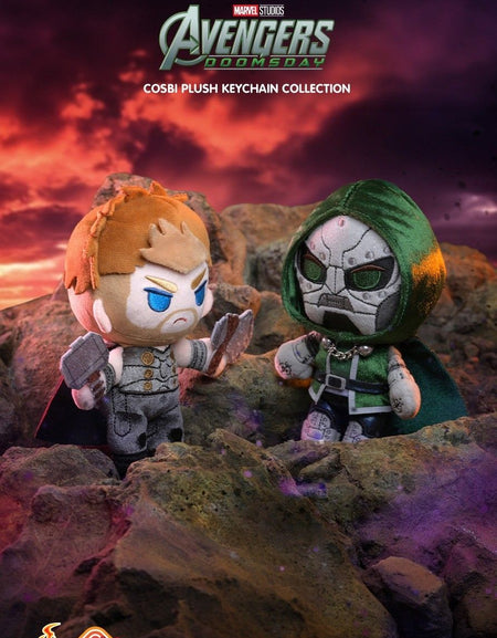 Hot Toys Marvel Avengers Doomsday Cosbi Plush Keychain Collection(Full set of 8)