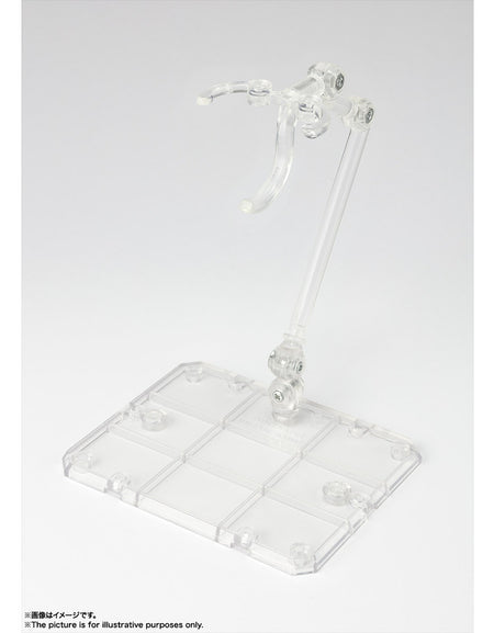 BANDAI Tamashii Soul Stage Act Humanoid for Action Figure Stand Transparent