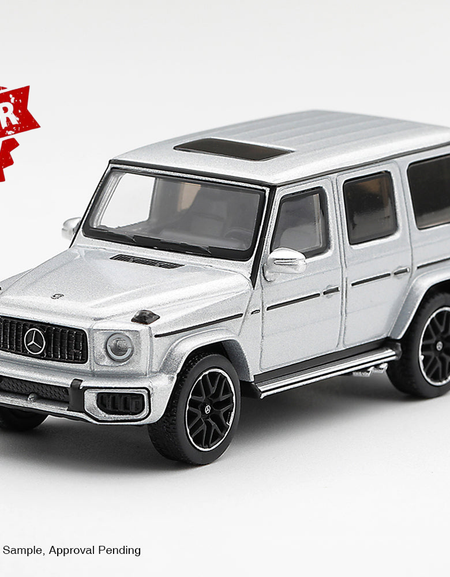 (Pre-order) Mini GT #1375 Mercedes -Benz G63 Silver Metallic 2022 LHD
