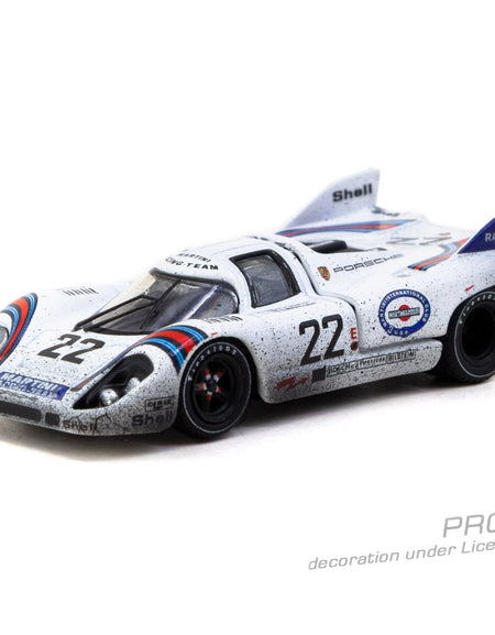 (Pre-order) Tarmac Works Porsche 917 KH 24h Le Mans 1971 Winner #22 Race finish