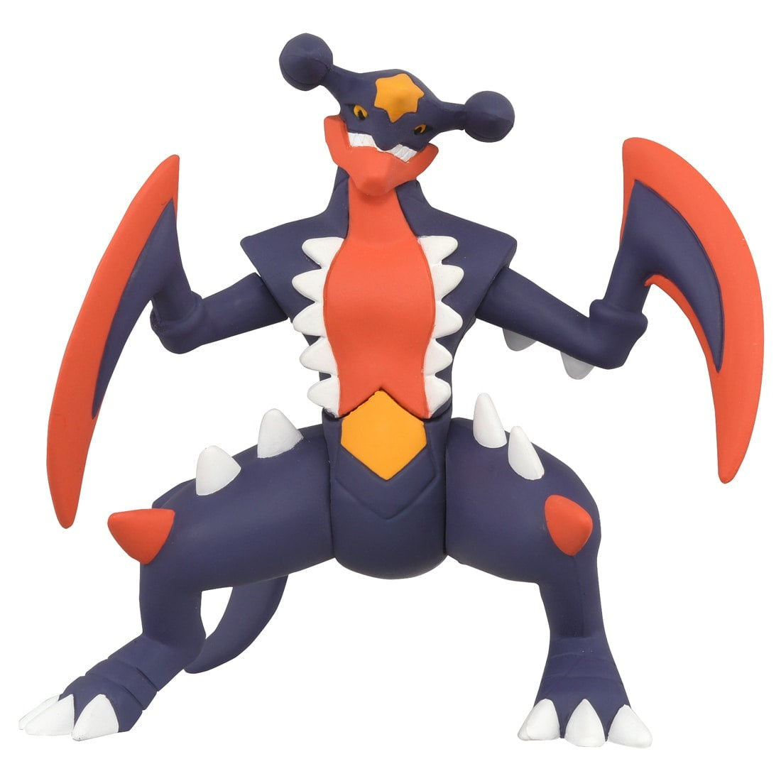 Figurine Pokémon Tomy Moncolle – Carchacrok Chromatique (Shiny Garchomp, 2009)