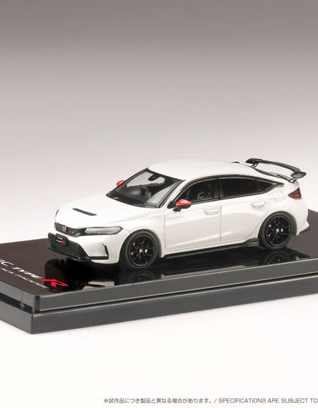 Hobby JAPAN 1/64 1/64 Honda CIVIC TYPE R (FL5) RACING BLACK Package White Model