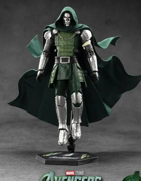 ZD Toys Marvel Avengers Doomsday 1/10 Doctor Doom Action Figure Set