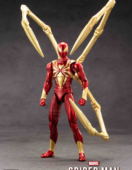 ZD Toys Marvel Avengers 1/10 Spider-Man Armor Ver. Spider Action Figure Set