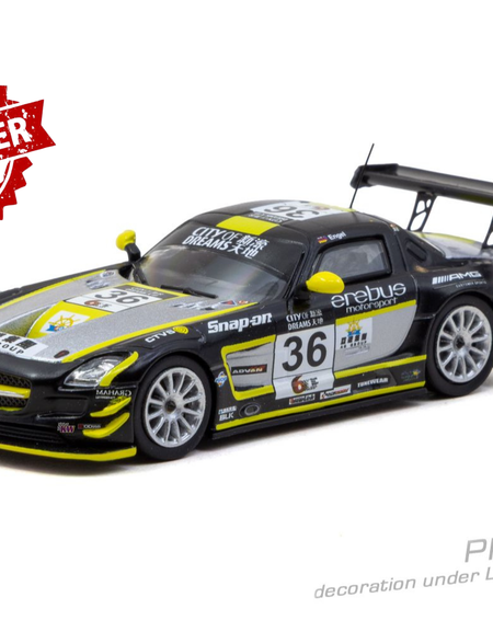 (Pre-order) Tarmac Works 1/64 Mercedes-Benz SLS AMG GT3 Macau GT Cup 2013