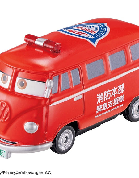 Takara Tomy Disney Tomica PIXAR CARS C-19 Fillmore (Fire Command Vehicle Type)