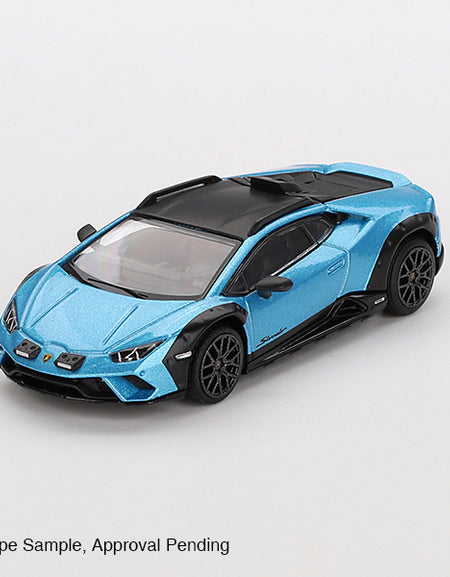 Mini GT #807 1/64 Lamborghini Huracán Sterrato Blu Aegir LHD Model