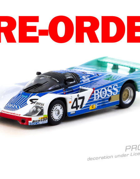 (Pre-order) Tarmac Works 1/64 Porsche 956 Le Mans 1984 #47 Diecast Model Car