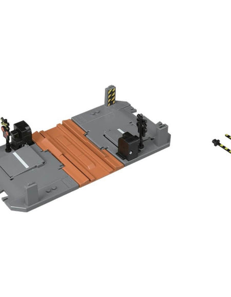 Takara Tomy Tomica Town Accessory - Tomica Town Railroad Crossing (NO CAR)