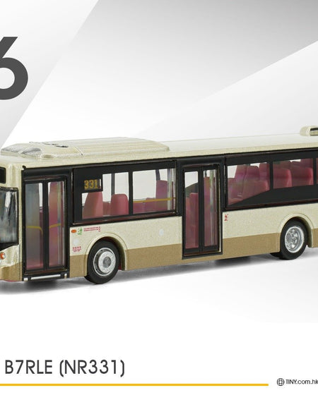 Tiny City KMB26 1/110 Die-cast Model Car - SUN Bus Volvo B7RLE (NR331)