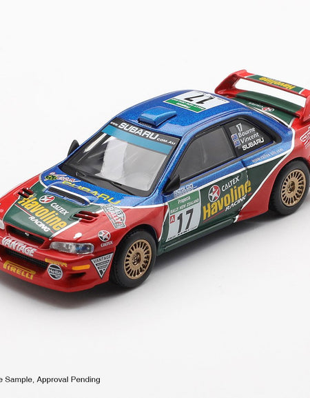 (Pre-order) MINI GT #1211 Subaru Impreza WRC98 #17 2000 Rally New Zealand