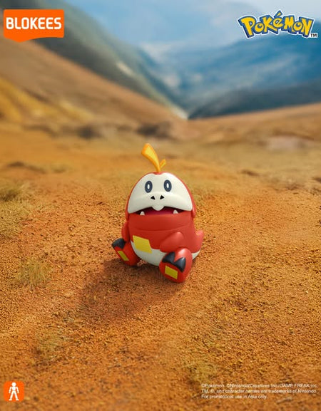 Blokees Pokemon Classic Version-S Fever Attack Series Mini Model Kit - Fuecoco