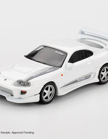 (Pre-order) MINI GT #1104 Toyota Supra VeilSide Combat V-I White RHD Model Car