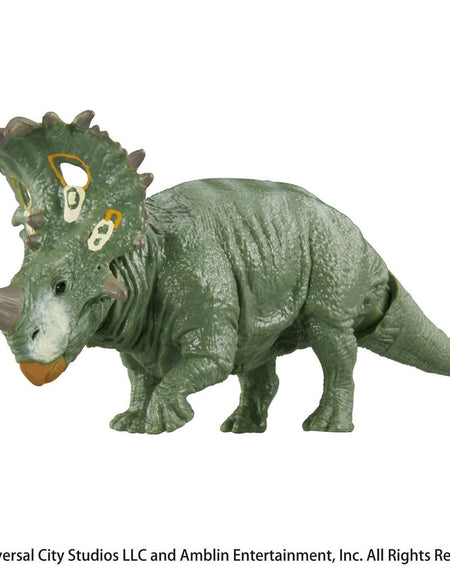 Takara Tomy ANIA Animal Jurassic World Sinoceratops Figure with Battle Card