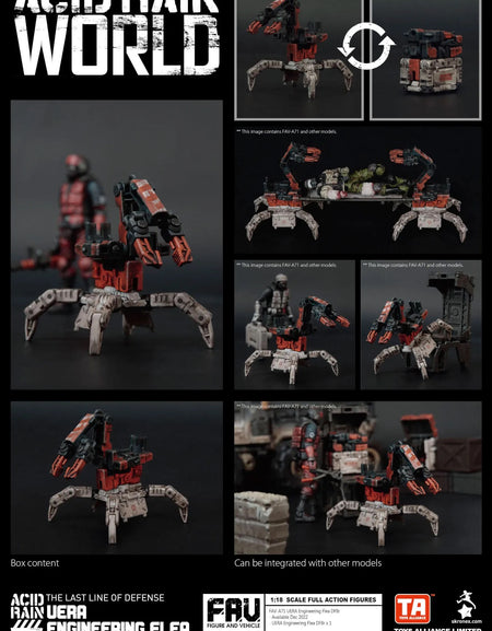 TOYS ALLIANCE x Acid Rain FAV-A71 Uera Engineering Flea DF8r Action figure