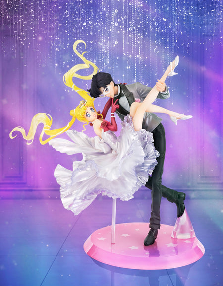 Bandai Figuarts ZERO Chouette Tamashii Figure USAGI & TUXEDO MASK Moonlight Glow