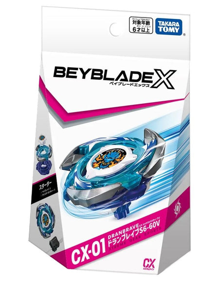 (Pre-order / Shipping Date: end of Jul 2026) Takara Tomy Beyblade X CX-01 Starter DranBrave S6-60V