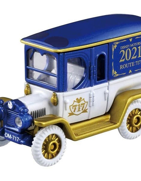 Takara Tomy Tomica Disney Motors Diecast Car - High Hat Classic Route 717 Mickey