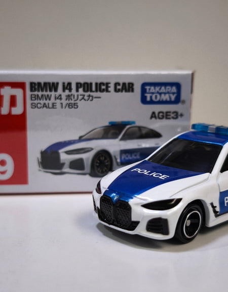 Takara Tomy Tomica No.29 BMW i4 Police Car Die-Cast Vehicle 1:64