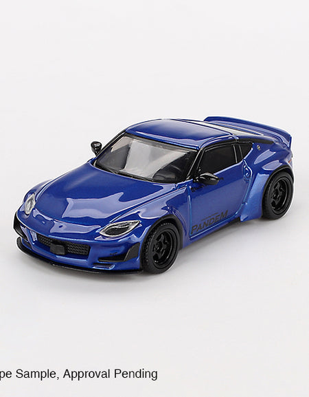 Mini GT #778 1/64 Pandem Nissan Z Seiran Blue Diecast Model Car LHD
