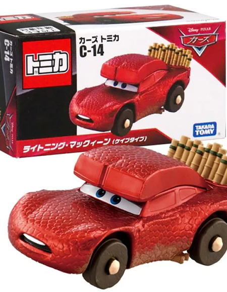 Takara Tomy Disney Tomica PIXAR CARS C-14 Lightning McQueen (Cave Type)