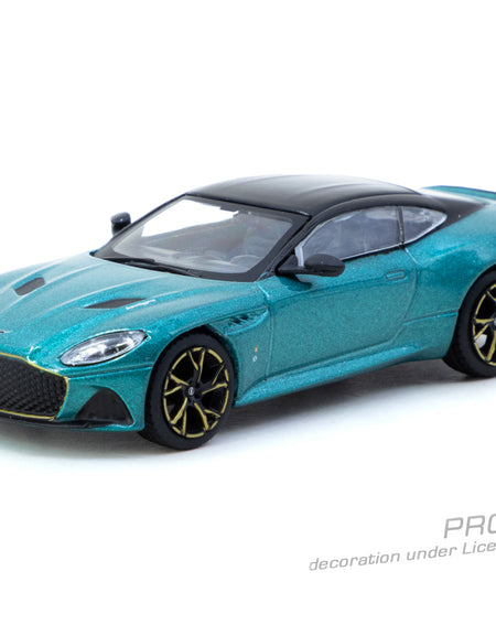 (Pre-order) Tarmac Works 1/64 Aston Martin DBS Superleggera Green Diecast Model