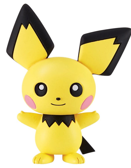 Takara Tomy Pokemon MonColle MS-23 Pichu (Box) Collectible Mini Figure