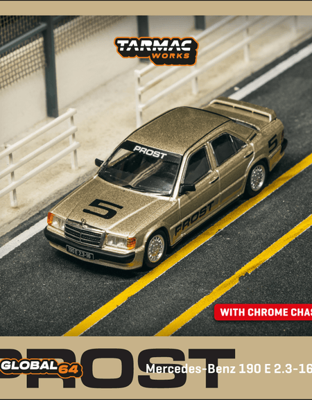 Tarmac Works 1/64 Mercedes-Benz 190 E 2.3-16 Race of Champion 1984