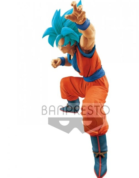 Banpresto DragonBall King Clustar Super Saiyan God Super Goku Big Size Figure