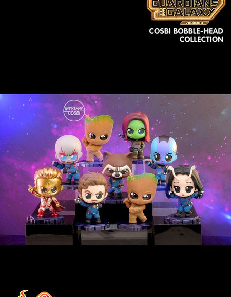 Hot Toys Marvel GUARDIANS OF THE GALAXY Vol.3 Cosbi Bobble-Head (SET of 8)
