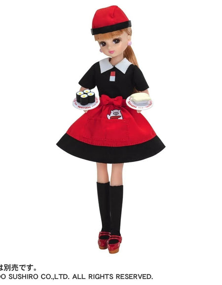 Takara Tomy Licca Rika-chan (Licca-chan) Sushiro Doll Set