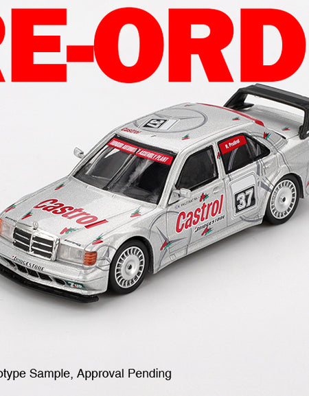 (Pre-order) MINI GT #1125 Mercedes-Benz 190E 2.5-16 Evolution II #37 1995 SE