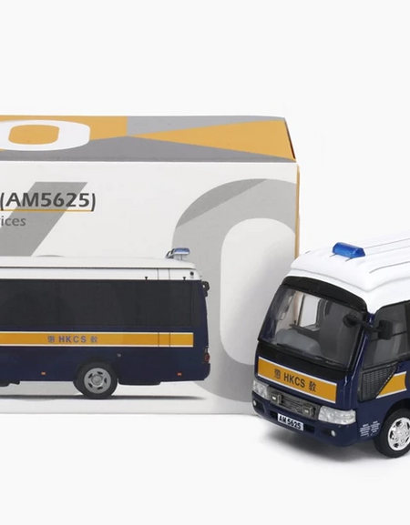 Tiny City 1/76 Toyota Coaster B59 HKCS RRT (AM5625) Diecast Model Car