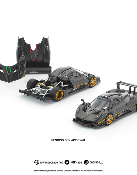 (Pre-order) POPRACE 1/64 PAGANI ZONDA R #PR640125 Diecast Model Car