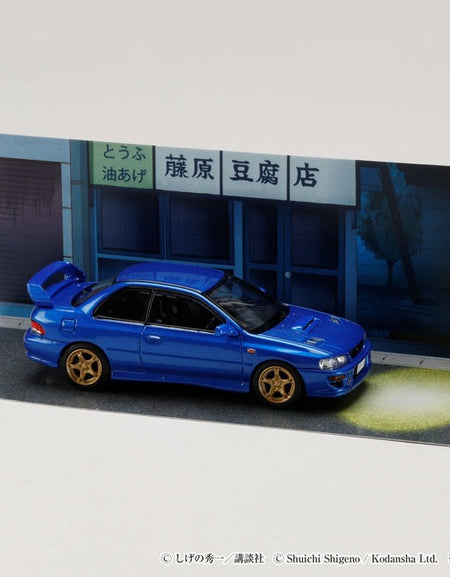 Hobby Japan 1/64 SUBARU IMPREZA INITIAL D HJDMD011 Diecast Model Car