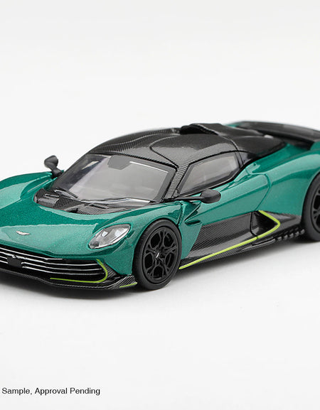 (Pre-order) Mini GT #1373 Aston Martin Valhalla Podium Green 2025 RHD