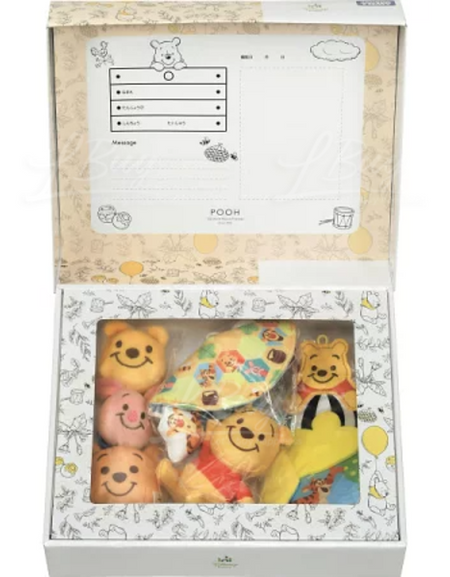Takara Tomy IP Disney Baby-Dear Little Hands Gift Set Pooh Renewal Toys Set