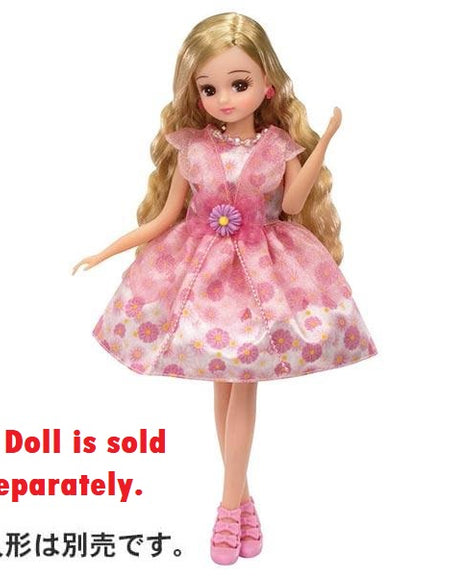 Takara Tomy Licca Chan Doll Dress - LW-01 Sweet Bouquet