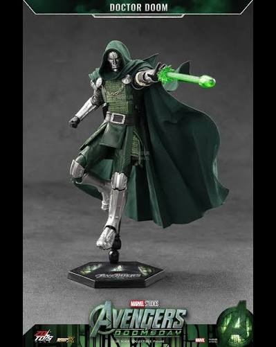 ZD Toys Marvel Avengers Doomsday 1/10 Doctor Doom Action Figure Set