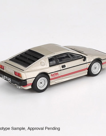 MINI GT #1109 Lotus Esprit Turbo Metallic Silver LHD Diecast Car