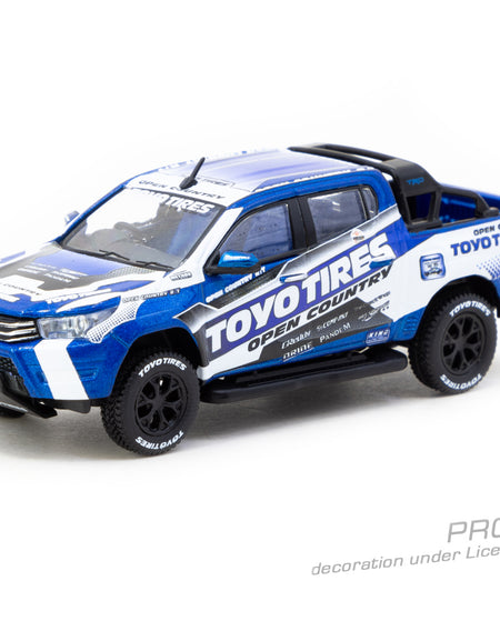 Tarmac Works 1/64 Toyota Hilux Toyo Tires Diecast model car